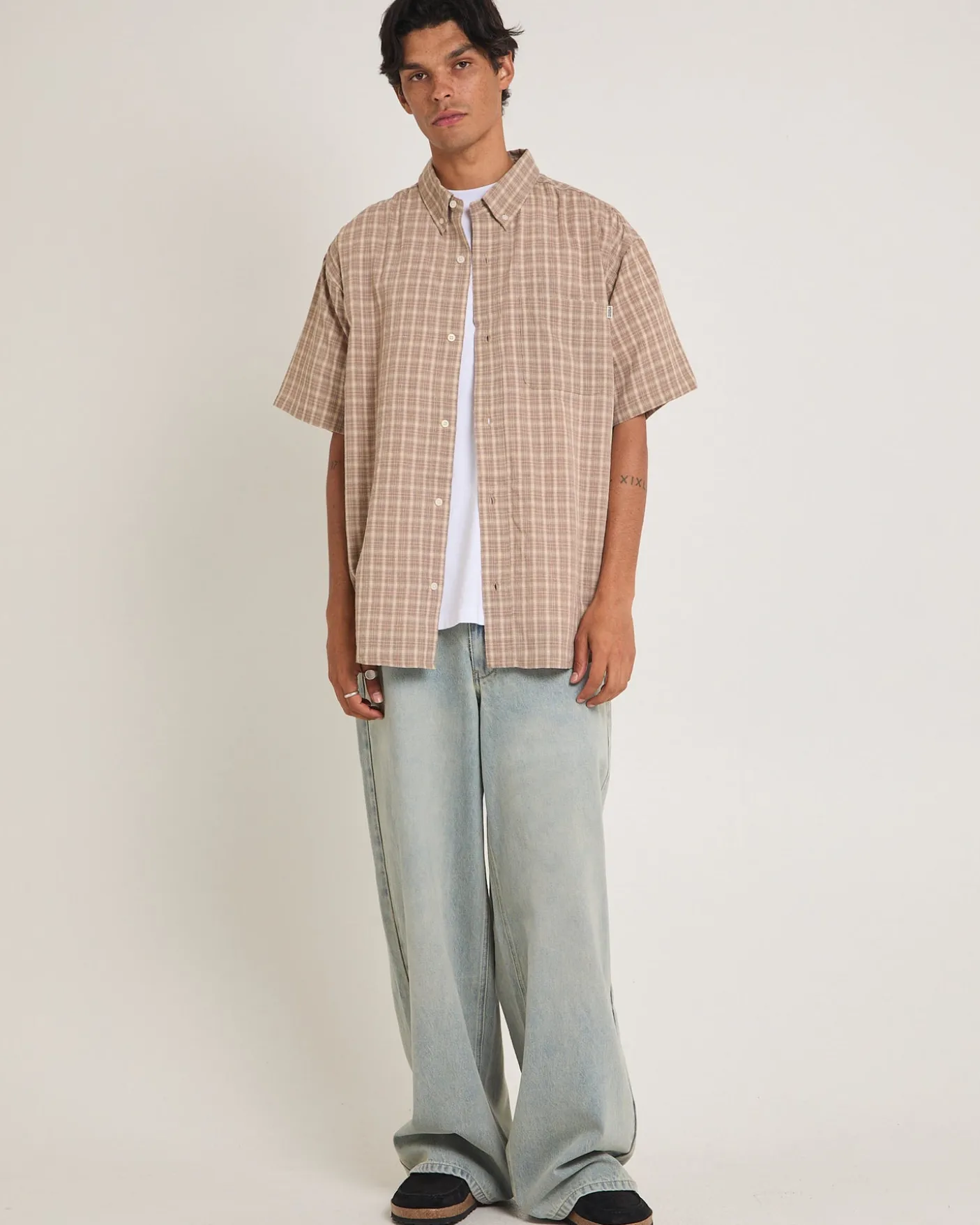 Yard Plaid Short Sleeve Shirt