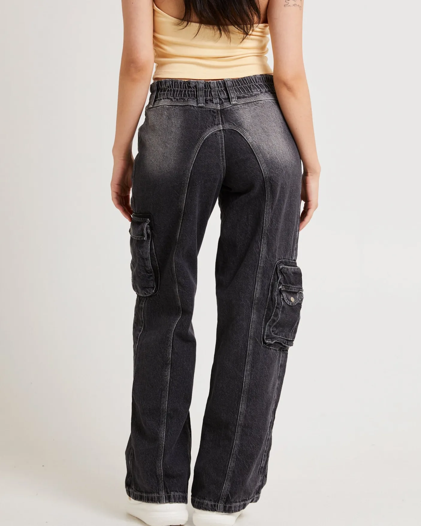 Y2K Low Rise Cargo Jeans