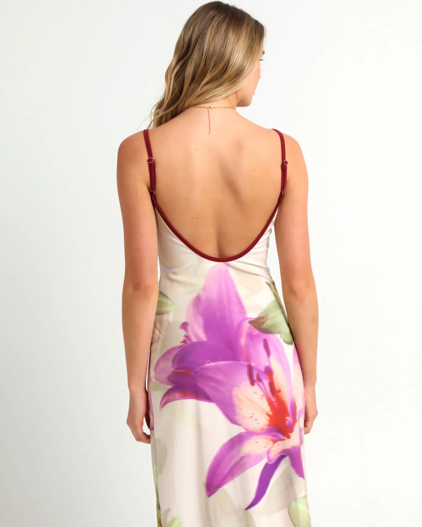 Zayla Floral Slip Maxi Dress