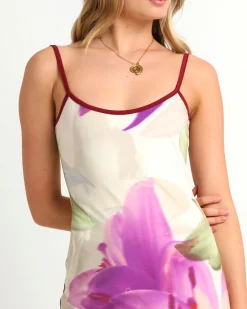 Zayla Floral Slip Maxi Dress